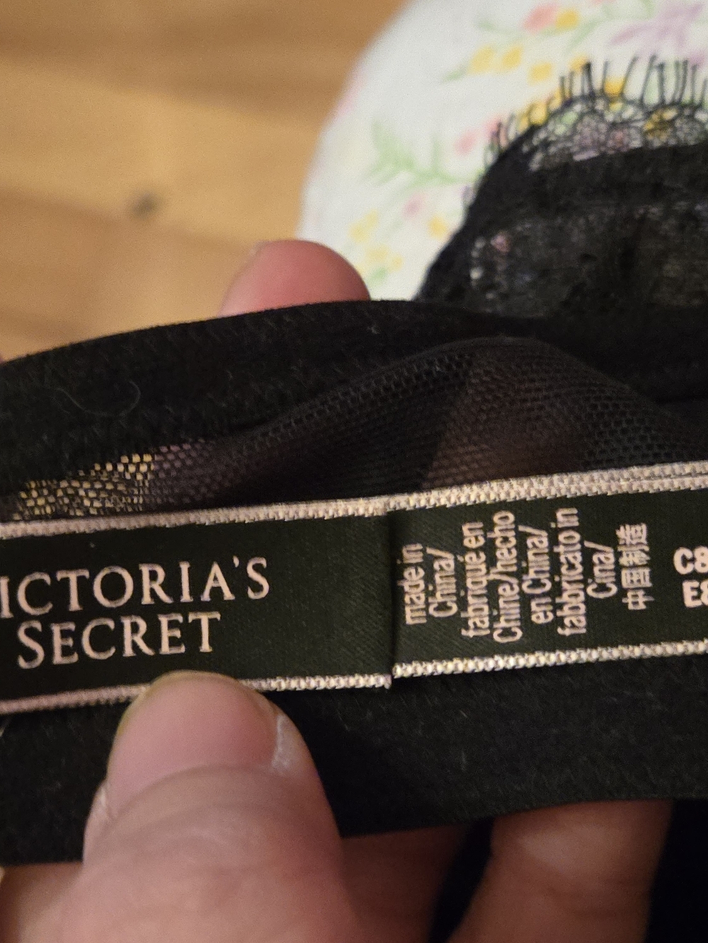 Victoria’s Secret Black Lace Halter Bralette Corset Lace-Up Goth Lingerie - Picture 2 of 11